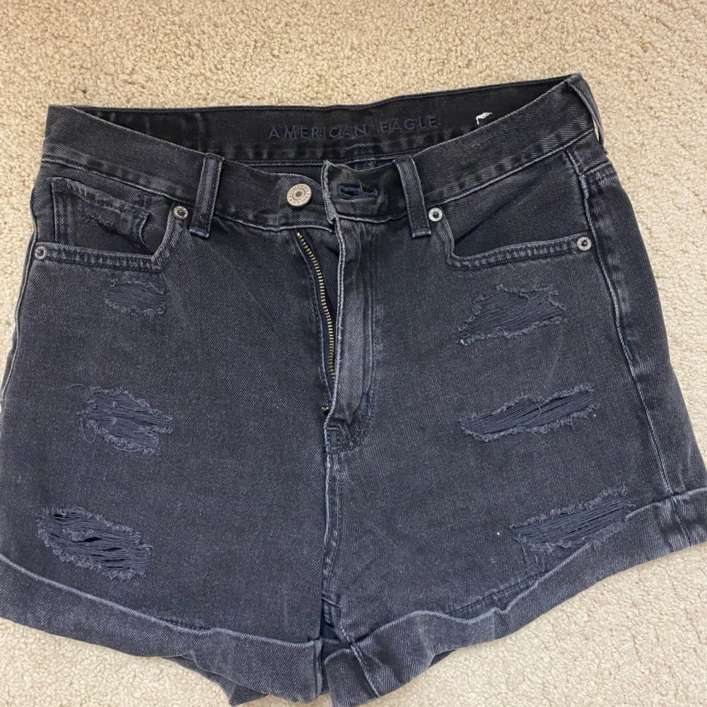 American Eagle high wasted jean shorts